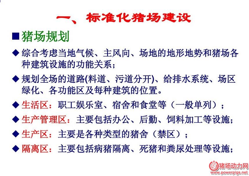 万头猪场现代化设计,包罗选址,生产指标,生产设备,投资标准